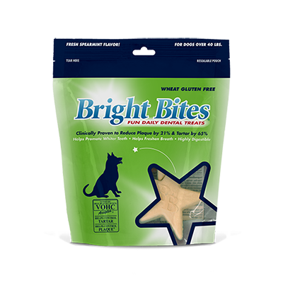 Bright Bites Fresh Spearmint Daily Dental Dog Treats