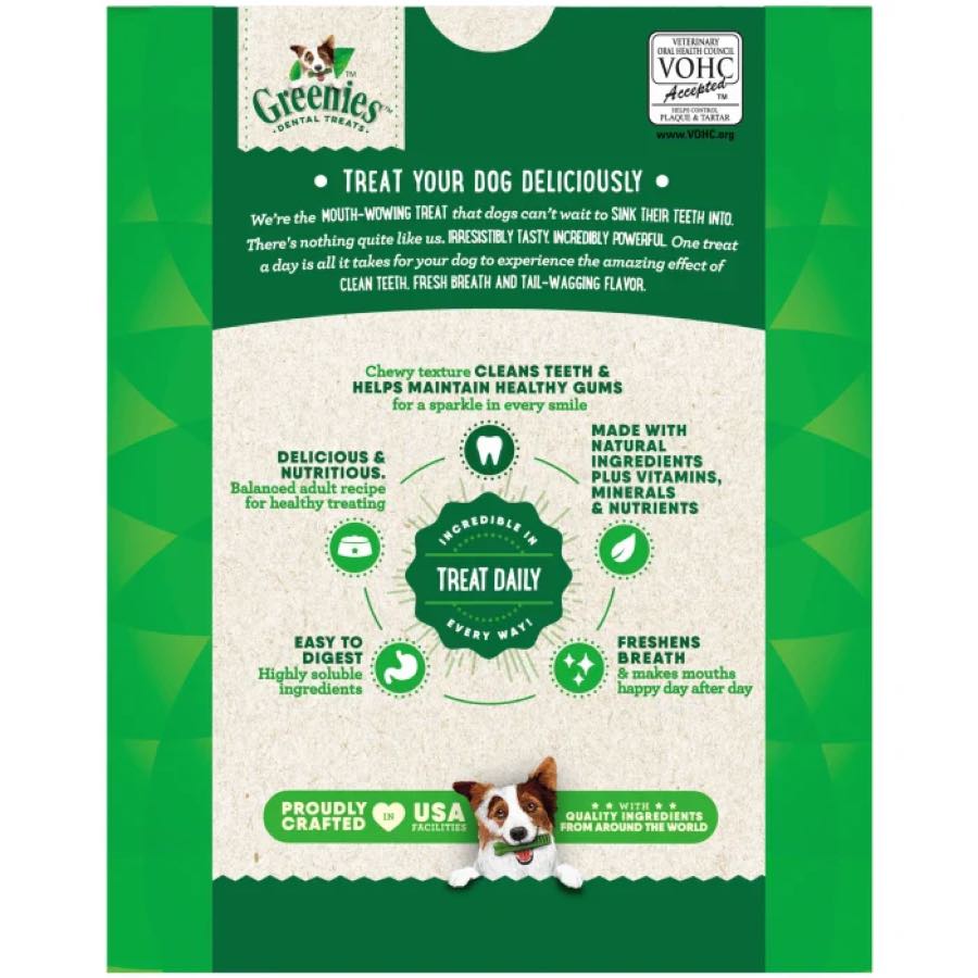 '33% OFF 6oz (Exp 24Oct25)': Greenies Original Regular Dental Dog Treats