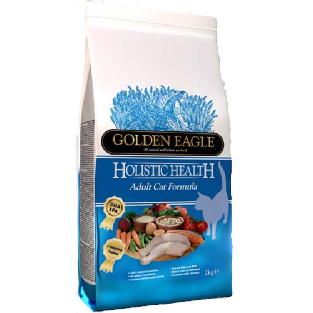 Golden Eagle Holistic Health Adult Chicken & Salmon Dry Cat Food