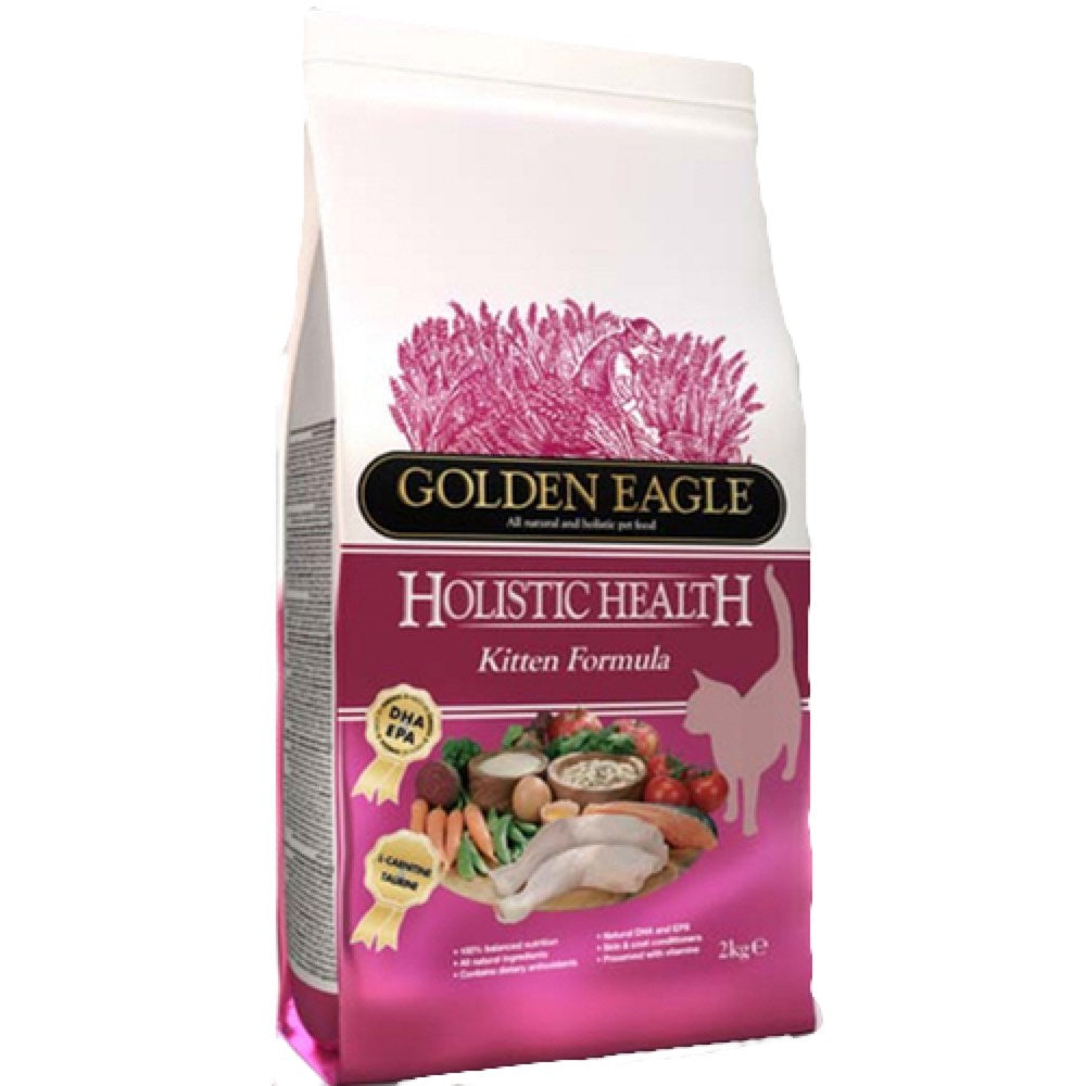 Golden Eagle Holistic Health Kitten Chicken & Salmon Dry Cat Food