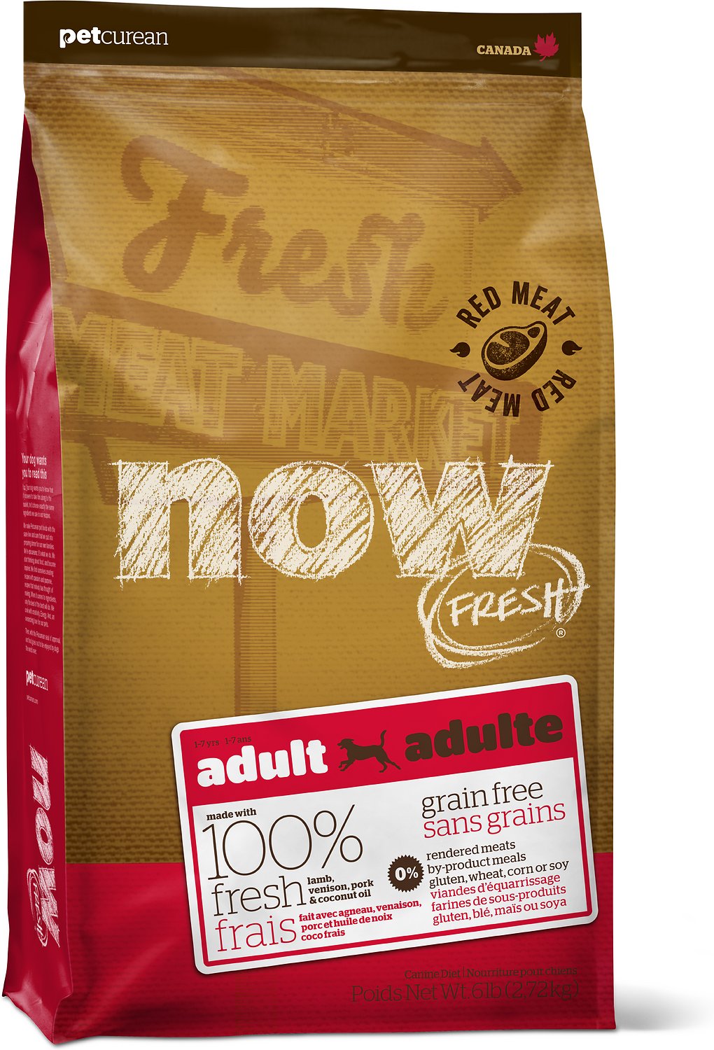 Now Fresh Grain-Free Red Meat Recipe Adult Dry Dog Food